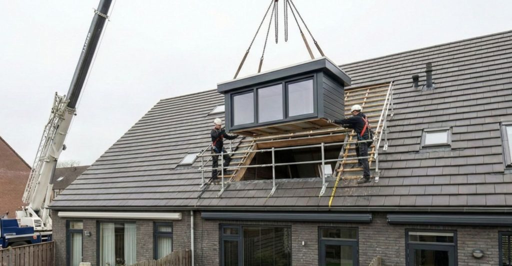 Dakkapel in Purmerend - Prefab dakkapel